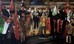 Kahramanmaraş'ta İsrail'in Filistinli esirlere yönelik 'idam yasası' protesto edildi