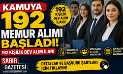 Kamuya 192 Memur Alımı Başladı 192 Kişilik Dev Alım İlanı