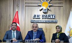 Kültür ve Turizm Bakanı Ersoy AK Parti Osmaniye İl Başkanlığını ziyaretinde konuştu: