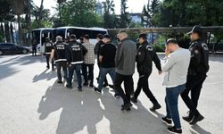 Mersin'de uyuşturucu operasyonunda yakalanan 11 zanlı tutuklandı