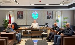 Başkan İba, İlçe Emniyet Müdürü Eyyup Bayırlı’yı Ziyaret Etti