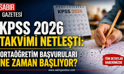 KPSS 2026 Takvimi Netleşti: Ortaöğretim Başvuruları Ne Zaman Başlıyor?
