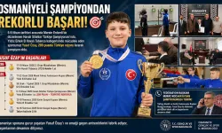 Havalı Tabancada Osmaniye’ye Rekorlu Gurur