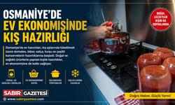 Osmaniye'de Ev Ekonomisinde Kış Hazırlığı