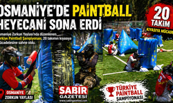 Osmaniye’de Paintball Heyecanı Sona Erdi