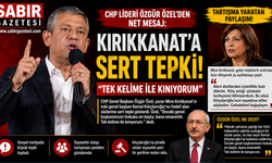 Özgür Özel’den Kırıkkanat’a Sert Tepki