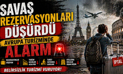 Savaş Rezervasyonları Düşürdü Avrupa Turizminde Alarm