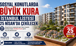Sosyal Konutlarda Büyük Kura İstanbul Listesi 25 Nisan’da Çekilecek