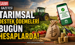 Tarımsal destek ödemeleri bugün hesaplarda