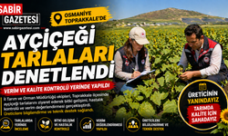 Osmaniye Toprakkale’de Ayçiçeği Tarlaları Denetlendi