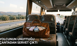 Yolcunun Unuttuğu Çantadan Servet Çıktı