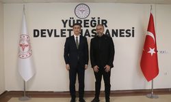 Yüreğir Kaymakamı Aksu'dan Yüreğir Devlet Hastanesine ziyaret