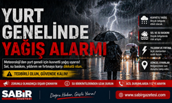 Dikkat Yurt Genelinde Yağış Alarmı