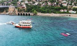 Alanya'da deniz dibi temizliği yapıldı