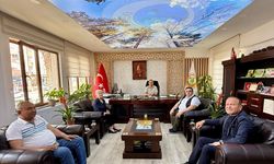 Anamur Gazeteciler Cemiyetinden Orman İşletme Müdürü Yıldırım'a ziyaret
