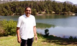 Antalya'daki Ekşili Göleti son yağışlarla yeniden canlandı