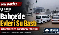 Bahçe’de Evleri Su Bastı