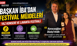 Başkan İba’dan Festival Müjdeleri