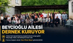 Düziçi'nde Beycioğlu Ailesi Dernek Kuruyor