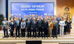 Borsa İstanbul'da gong Gedik Yatırım'ın 35'inci yılı onuruna çaldı