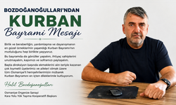 Bozdoğanoğulları’ndan Bayram Mesajı