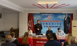 CHP Osmaniye’de Saha Çalışmaları İçin Yeni Planlama