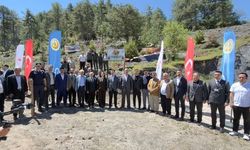 Düziçi’nde Karacaoğlan Hatıra Ormanı’nda Fidan Dikildi