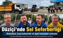 Düziçi’nde Kapanan Yollar Açılıyor