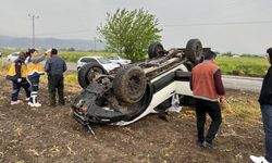 Düziçi Bostanlar yolu üzerinde korkutan kaza