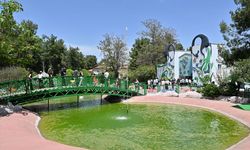 Gaziantep Doğal Yaşam Parkı'nda bayram yoğunluğu yaşanıyor