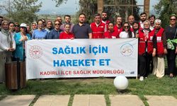 Kadirli’de Hareketli Yaşam Etkinliği Yoğun İlgi Gördü