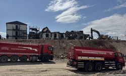 Kahramanmaraş'ta çıkan yangında 1 işçi öldü, 7 işçi yaralandı