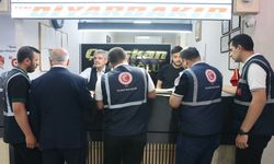 Kahramanmaraş'ta Kurban Bayramı öncesi otogarda denetim yapıldı