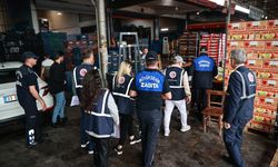 Mersin'de Kurban Bayramı öncesi sebze meyve halinde denetim yapıldı