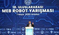 Milli Eğitim Bakanı Tekin, Antalya'daki 'Robot Yarışması'nda konuştu: