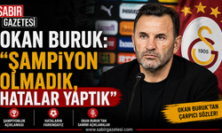 BURUK: “ŞAMPİYON OLMADIK, HATALAR YAPTIK”