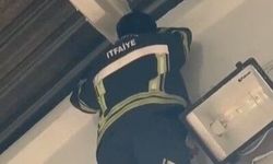 Osmaniye’de Çatıya Takılan Güvercin Yeniden Uçtu