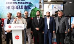Osmaniye’de Hacılar Dualarla Uğurlandı
