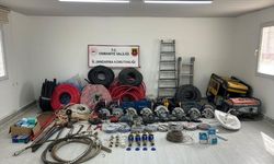 Osmaniye'de inşaatlardan malzeme çalan 2 zanlı tutuklandı