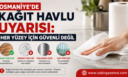 Osmaniye’de Kağıt Havlu Uyarısı