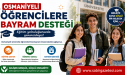 Osmaniyeli Öğrencilere Bayram Desteği