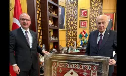 Osmaniye Valisi Serdengeçti Bahçeli’yi Ziyaret Etti