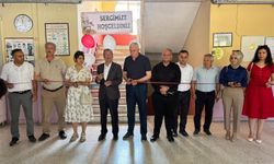 Abbas Yeşildemir Ellek’te Resim Sergisini Açtı