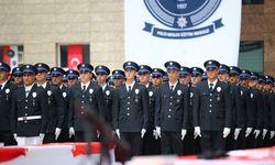 Adana'da eğitimlerini tamamlayan 608 polis adayı mezun oldu