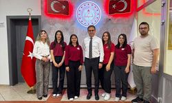 Aksekili öğrenciler Estonya'da staja katıldı