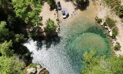 Antalya’da Doğa Harikası Uçansu Şelalesi İlgi Görüyor
