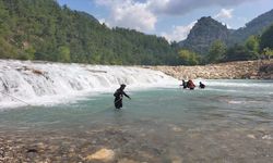 GÜNCELLEME - Antalya'da çayda akıntıya kapılan kişi kayboldu