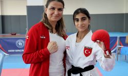 Hakem annenin karateci kızı uluslararası başarı peşinde