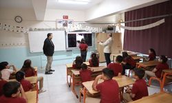 Hatay'da ilkokul öğrencileri 'Tekno-Organik Okul' modelini deneyimledi
