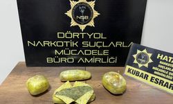 Hatay'da motosikletinde 1 kilo 339 gram uyuşturucu bulunan zanlı tutuklandı